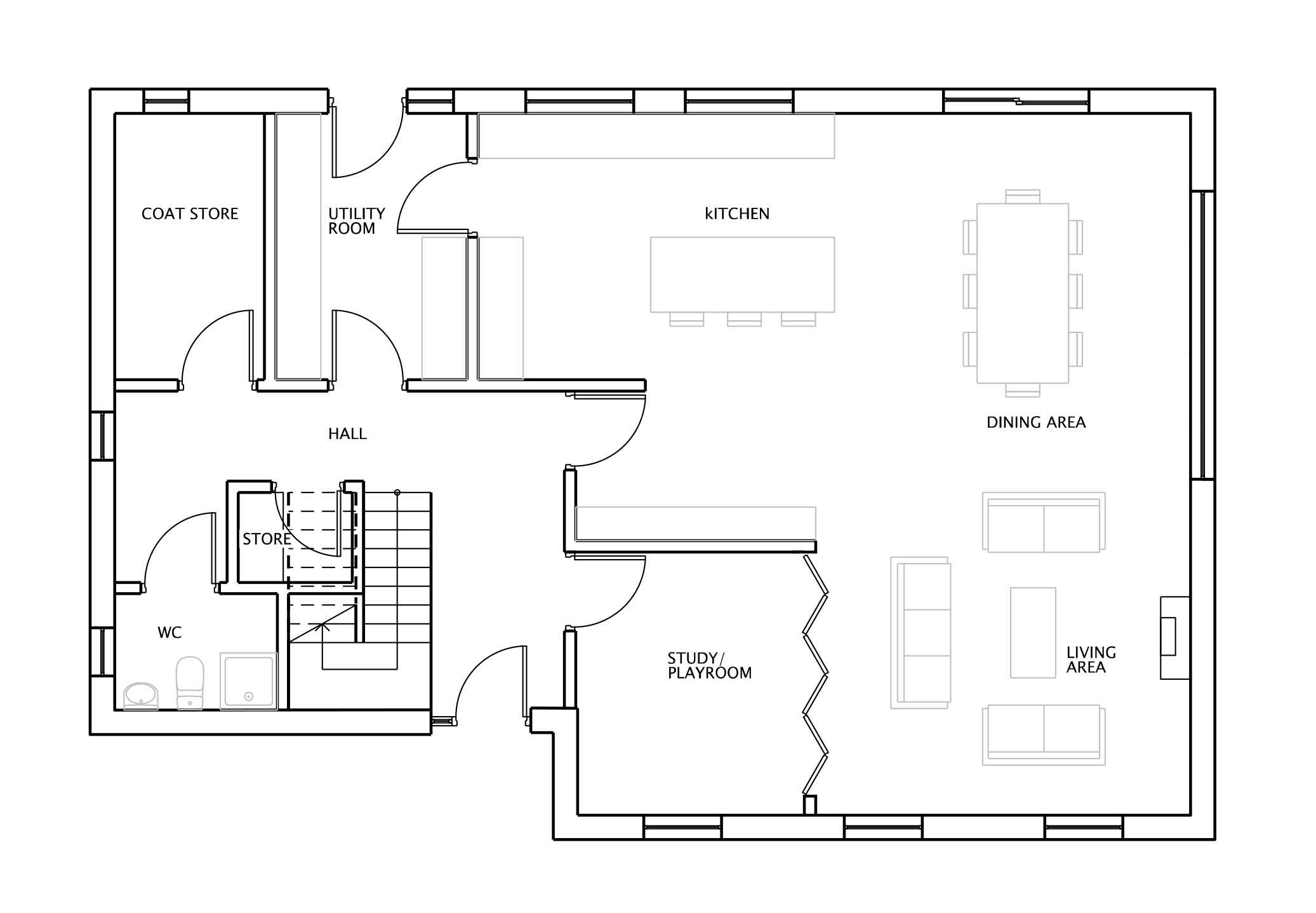 Ground floor plan